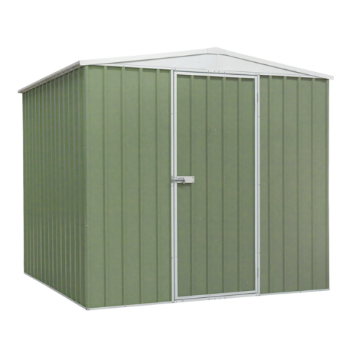 7.5ft metal shed galvanised steel apex roof