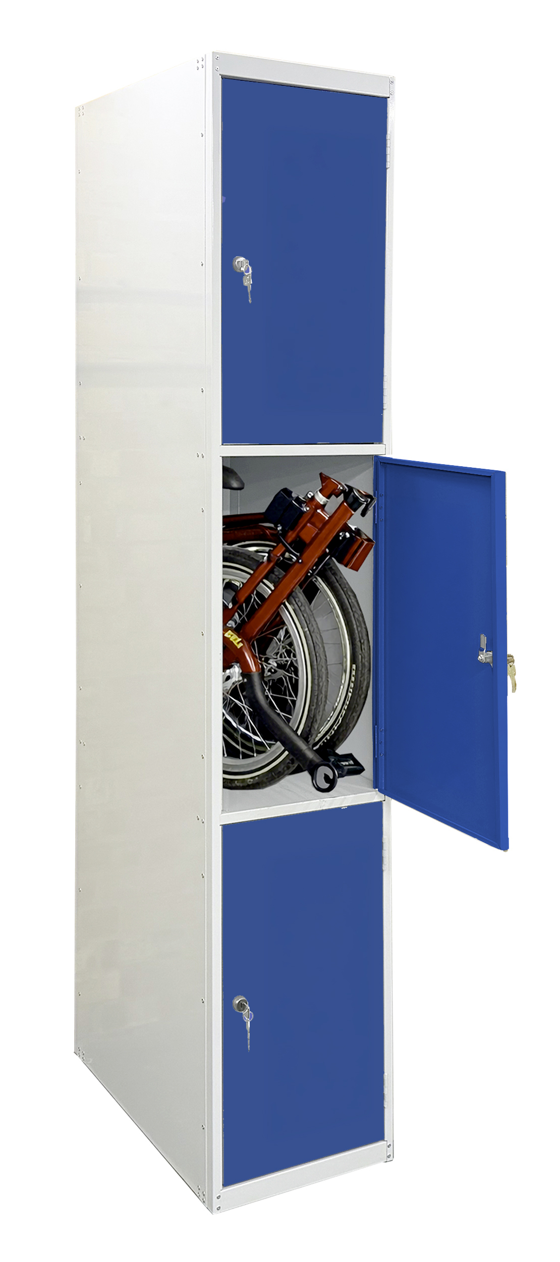 Folding Bike Lockers for Secure Storage - Image 8