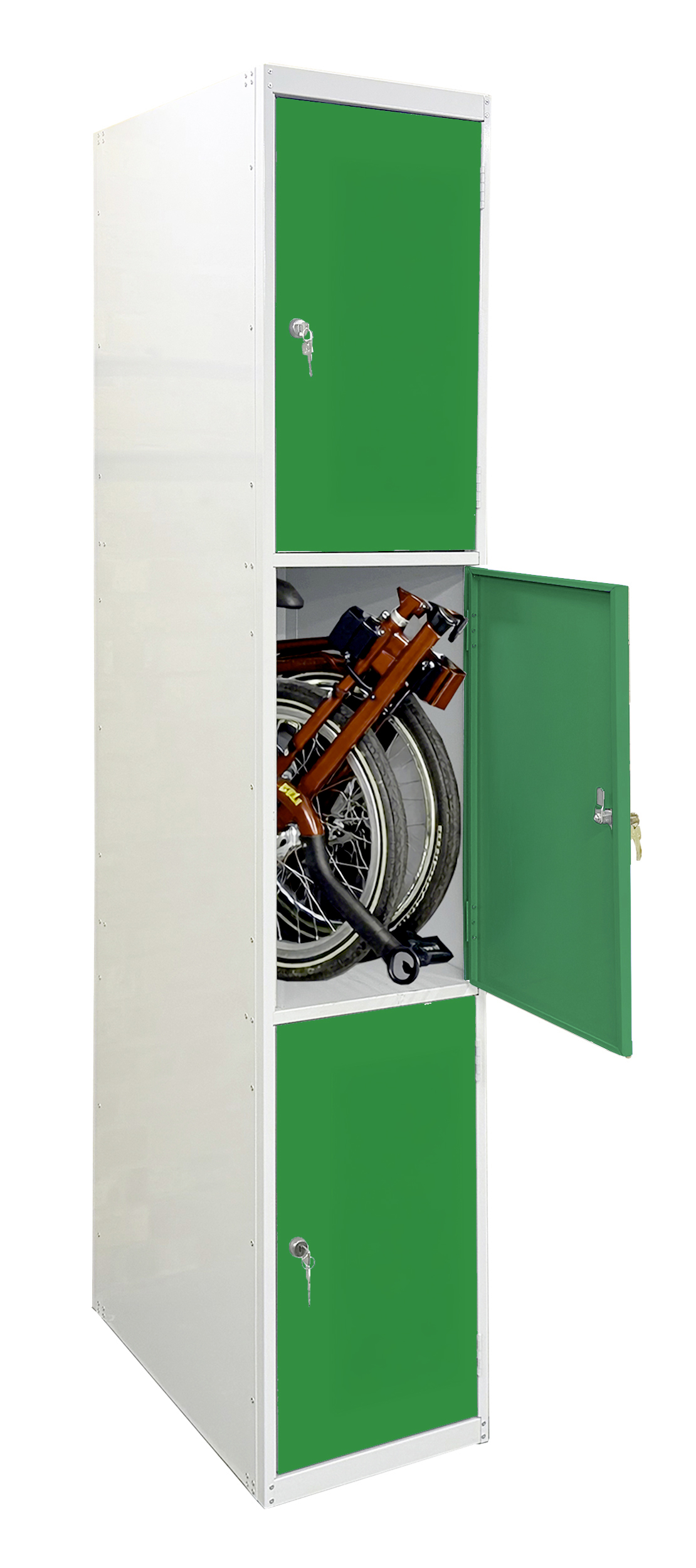 Folding Bike Lockers for Secure Storage - Image 7