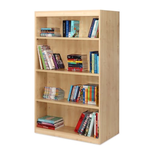double sided library bookcase for schools