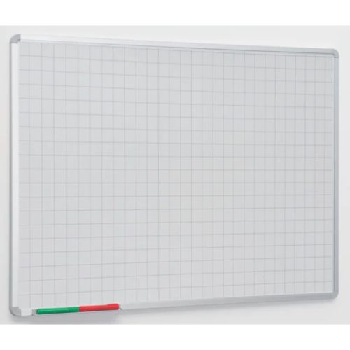 Spaceright Grid Whiteboard for Classrooms (50mm Squares, Non-Magnetic)