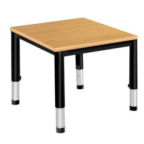 Standard Height Adjustable Square Table