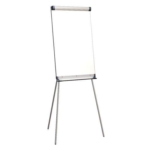 Tripod Flip Chart Easel – Magnetic Whiteboard Surface