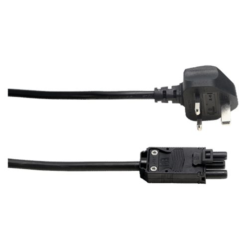 UK 13A Mains Lead Cable | 1.5mm Desk Power Connector