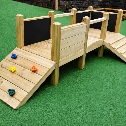 Toddler Up & Over Climbing Frame (5 sections)