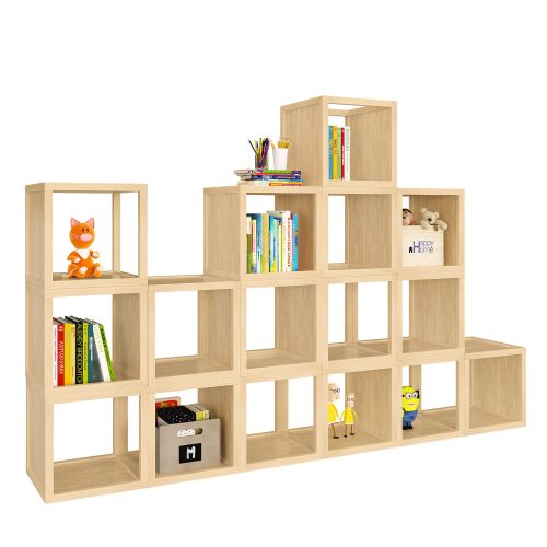 Cube Storage Set – 16 Cube Classroom Storage Unit