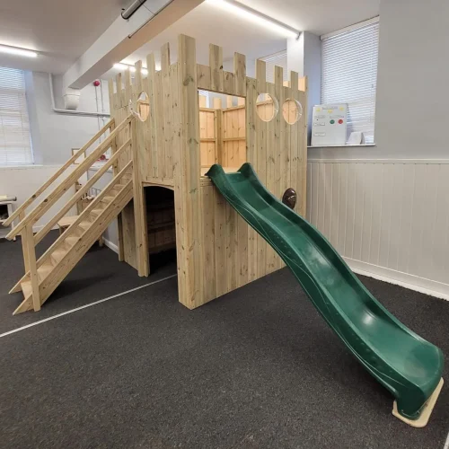 XL Castle with Slide and Den