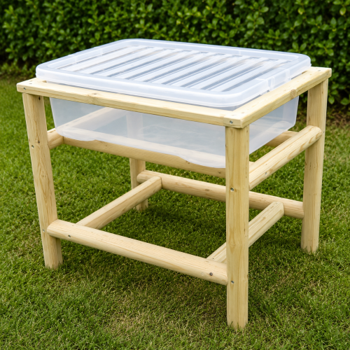 Sand and Water Tray Plus Shelf