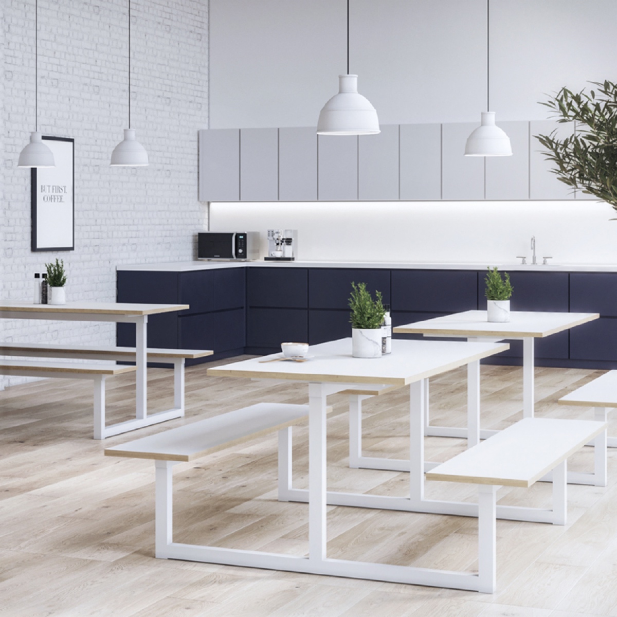 indoor dining bench seating set