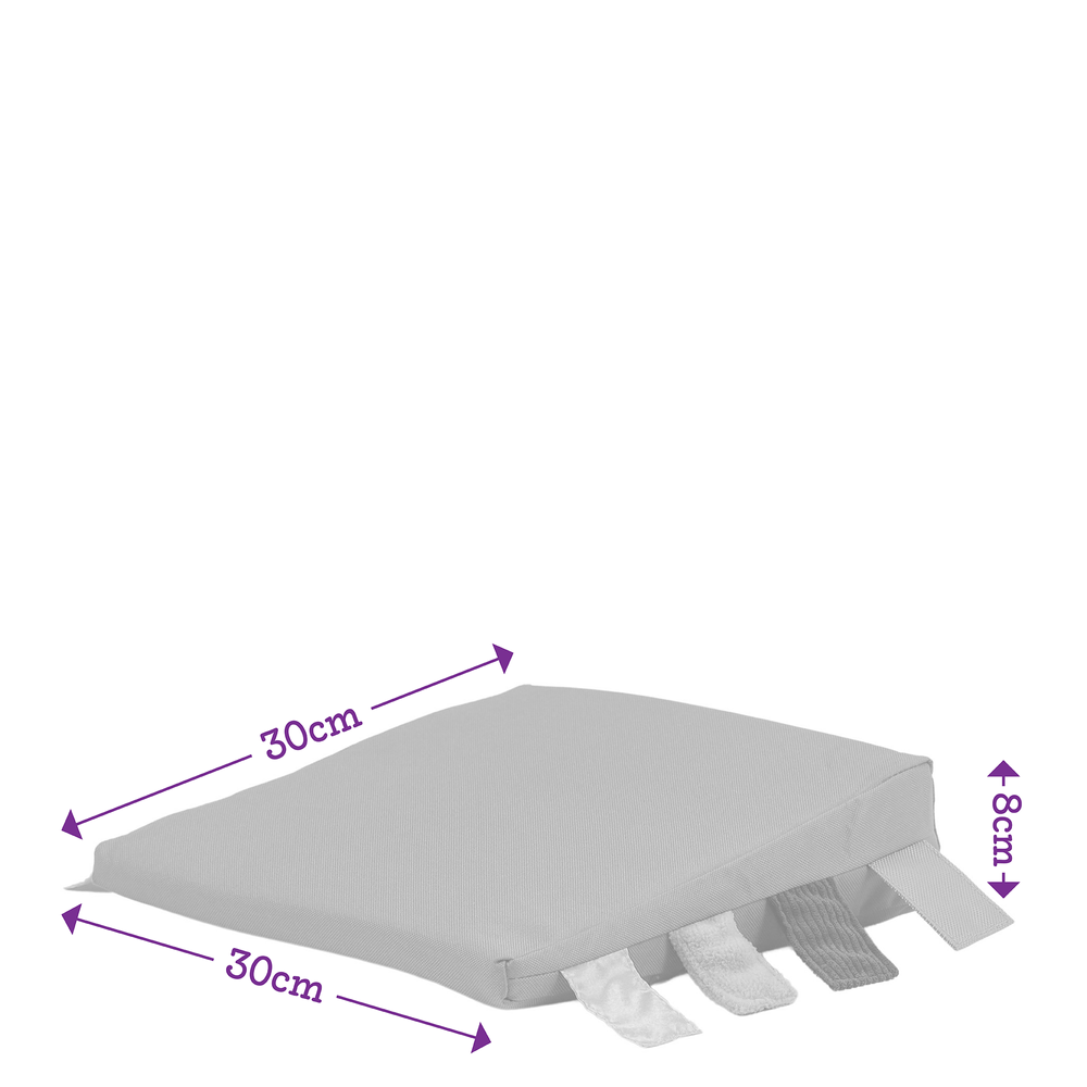 Touch Tags Sensory Posture Wedge Cushion - Image 4