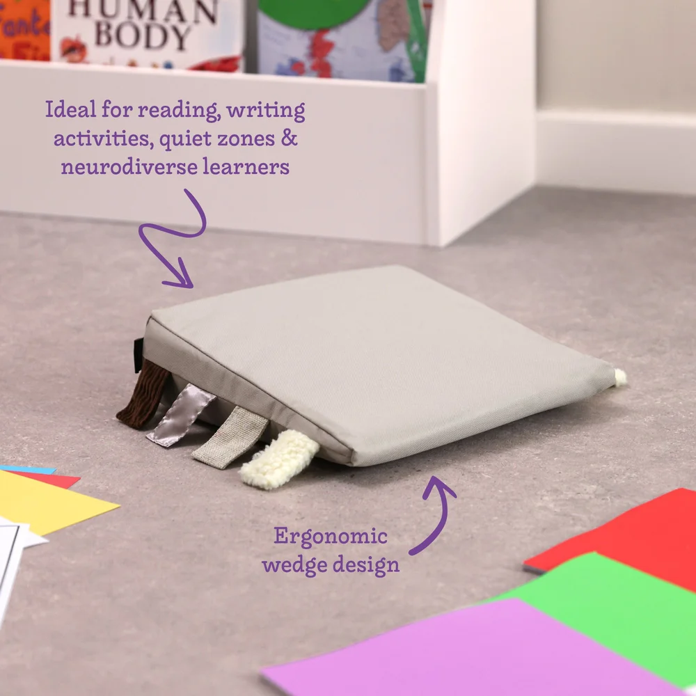 Touch Tags Sensory Posture Wedge Cushion - Image 3