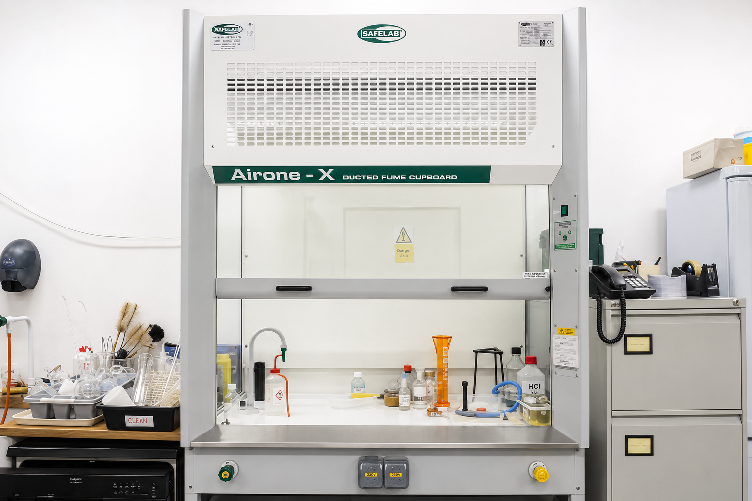 Airone 1000X2 Ducted Fume Cupboard - Image 4