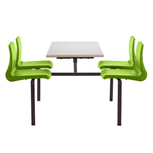 Four Seater NP Chair Canteen Mid Table