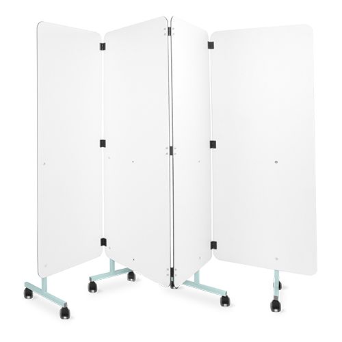 Bristol Maid Four Section Solid Privacy Screen