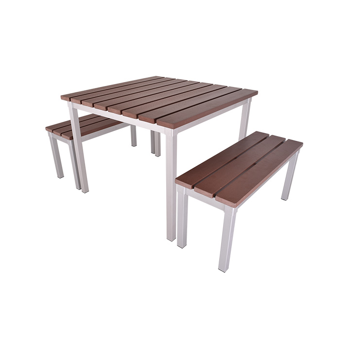 Mahogany Square Outdoor Duo Set
