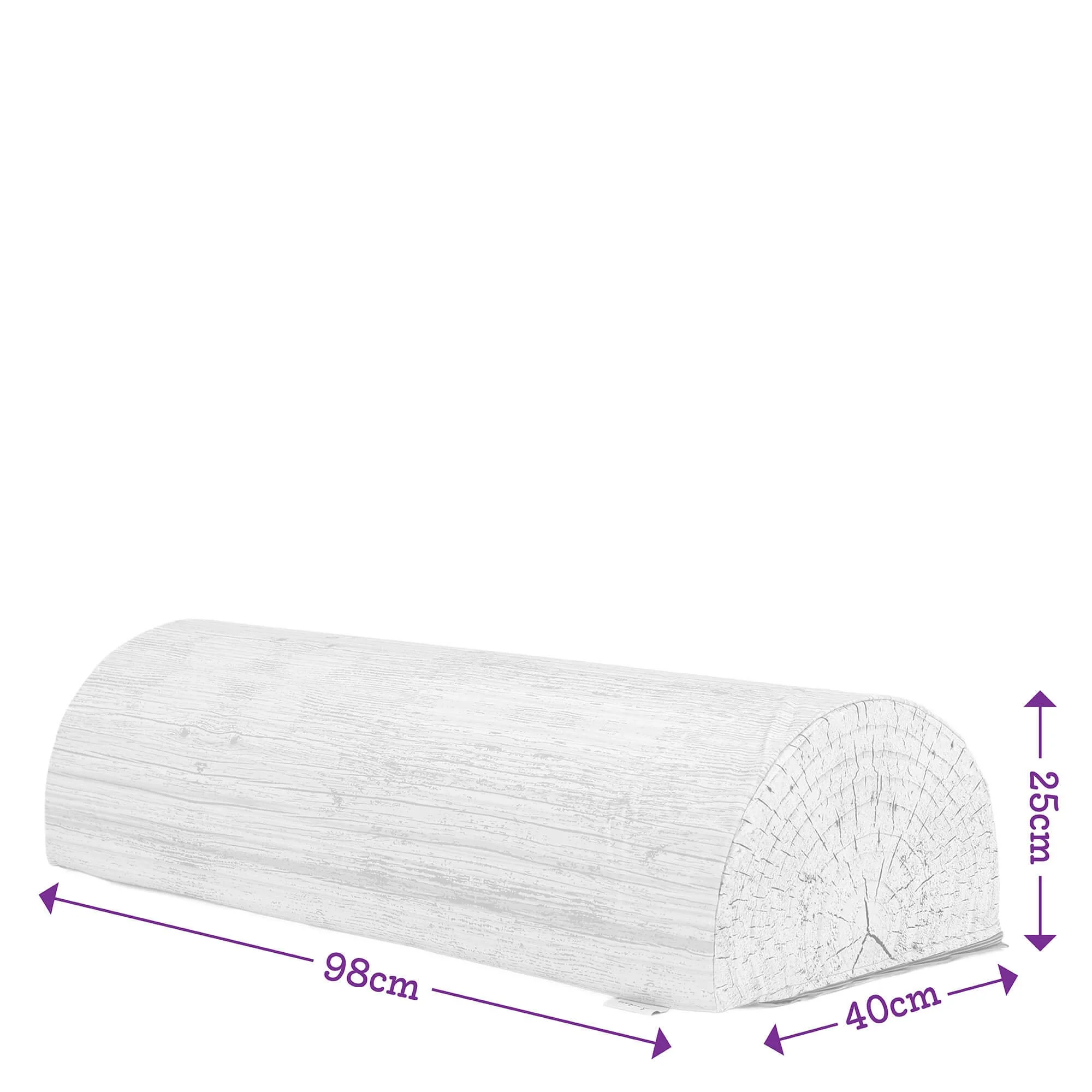 Multi-Seater Foam Driftwood Bench - Image 4