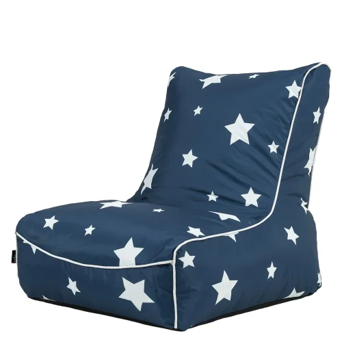 Star Print Lounger Bean Bag Chair