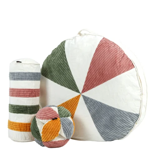 Sensory Jumbo Corduroy Cushions Bundle (3-Piece Set)