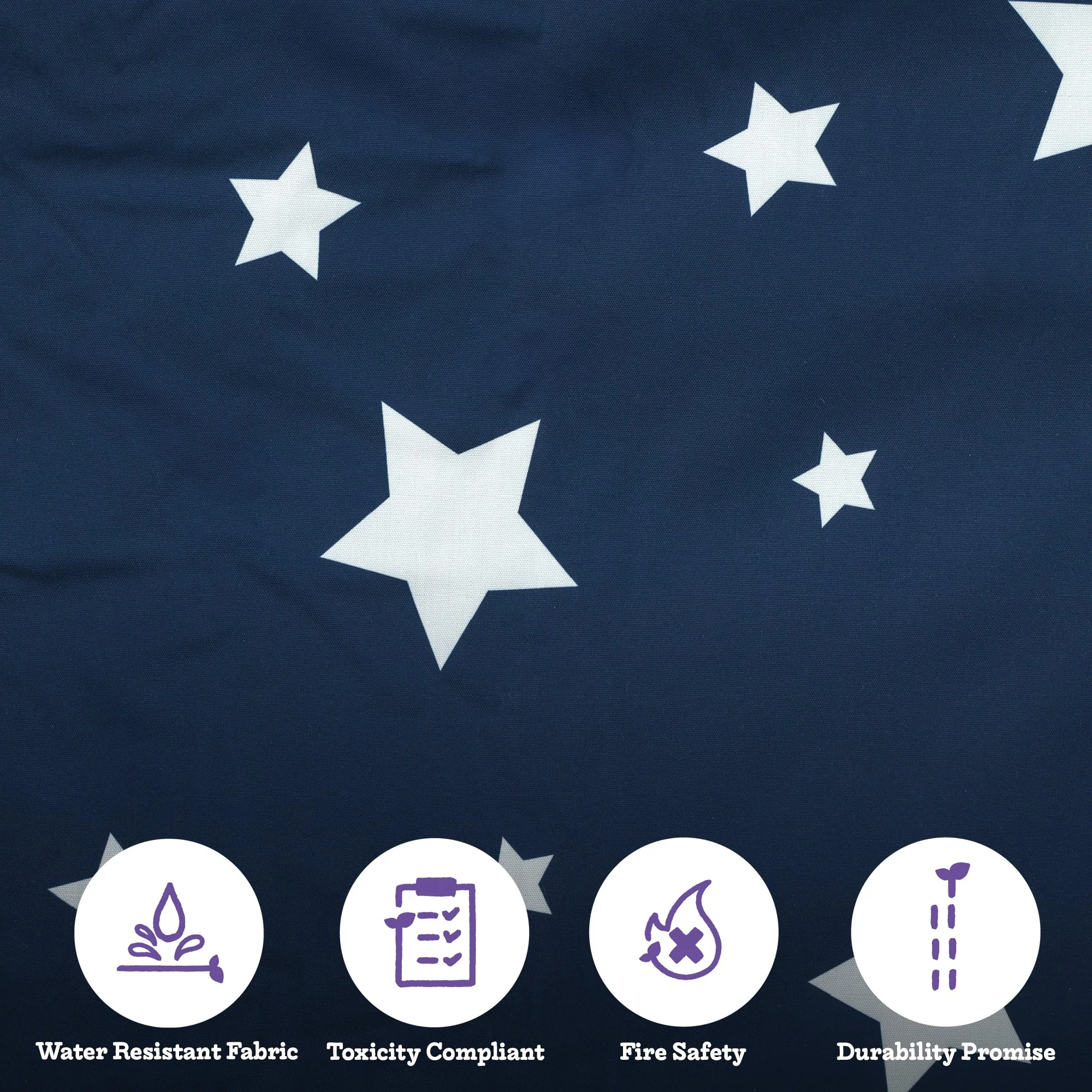 Star Print Weighted Blanket - Image 5