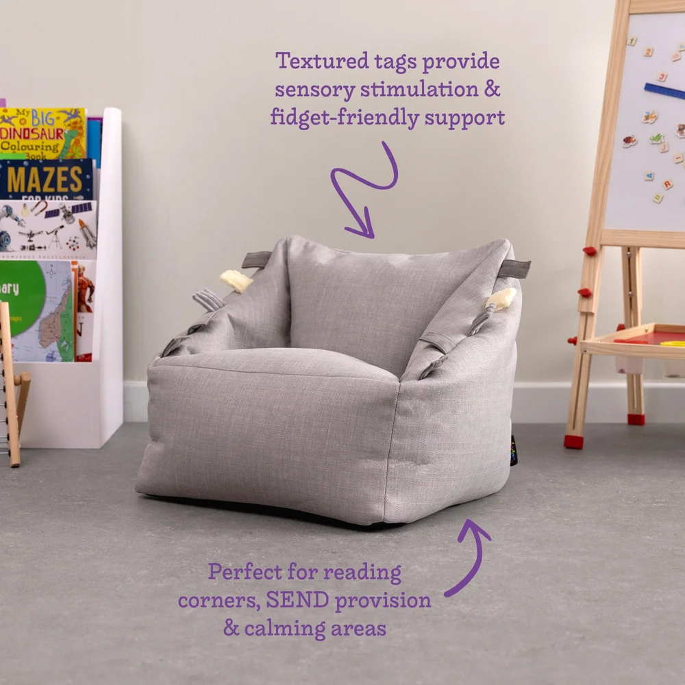 Touch Tags Sensory Woven Armchair Bean Bag - Image 8