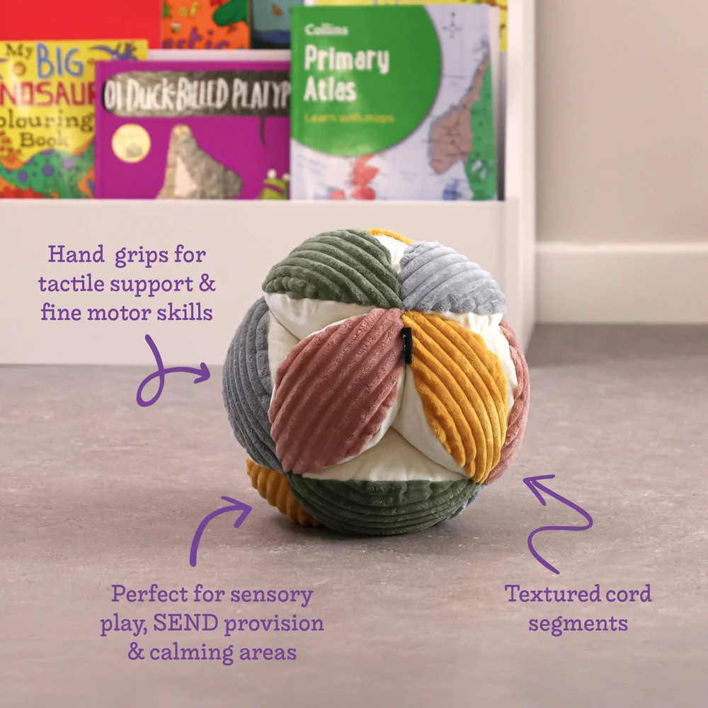 Sensory Jumbo Corduroy Ball Cushion - Image 3