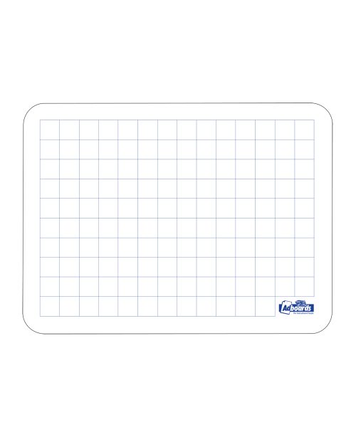 A4 Flexible Double-Sided Lapboards – 20mm Grid / Plain