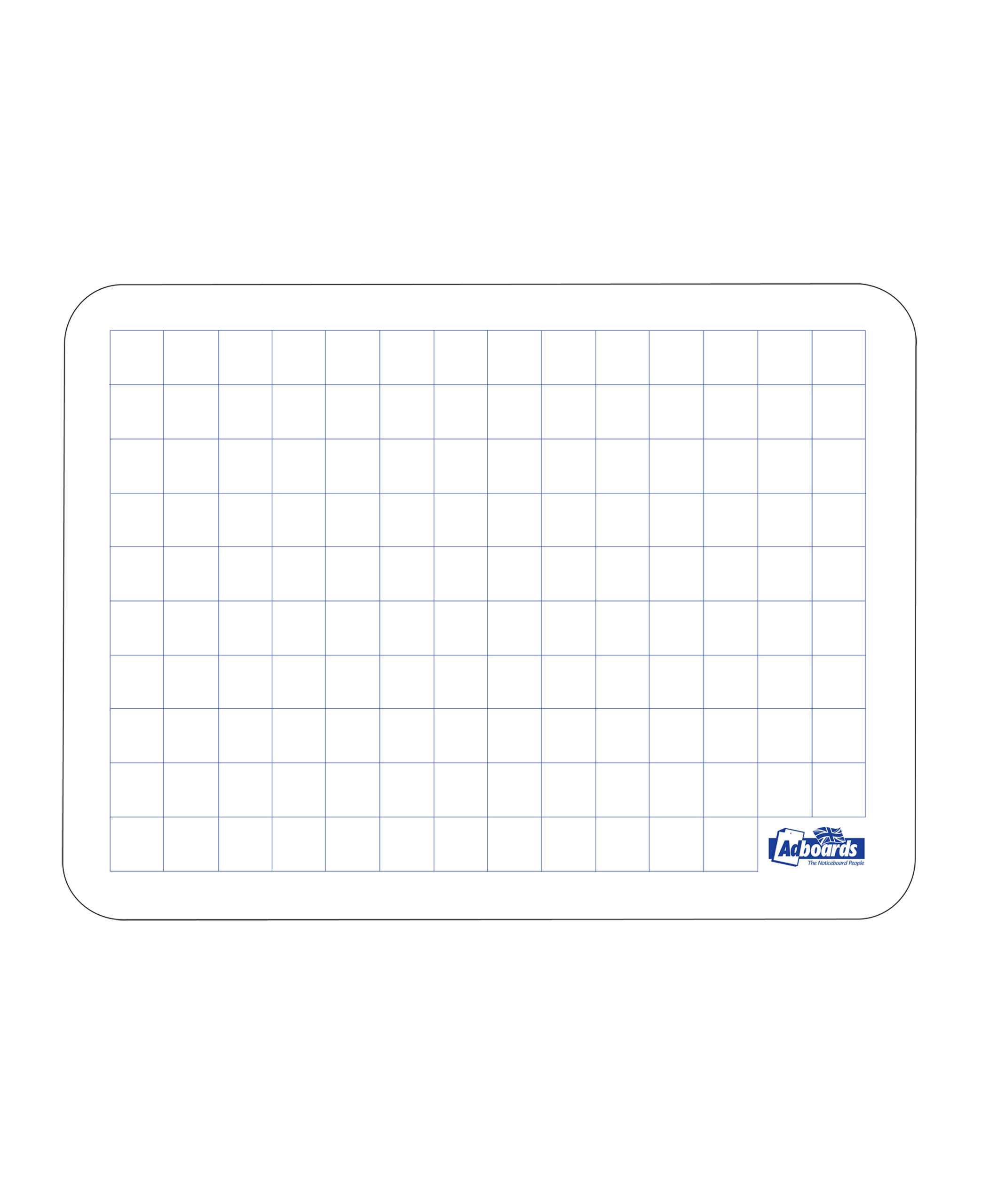 A4 Flexible Double-Sided Lapboards – 20mm Grid / Plain