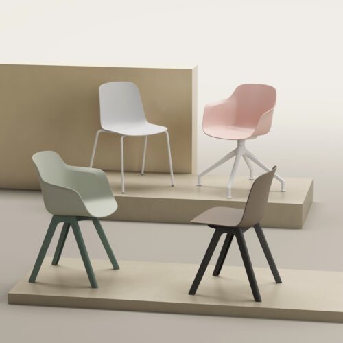 ORN Loria Chair & Stool - Polypropylene Shell - Image 2