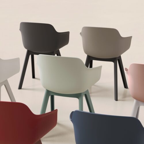 ORN Loria Chair & Stool - Fully Upholstered - Image 2