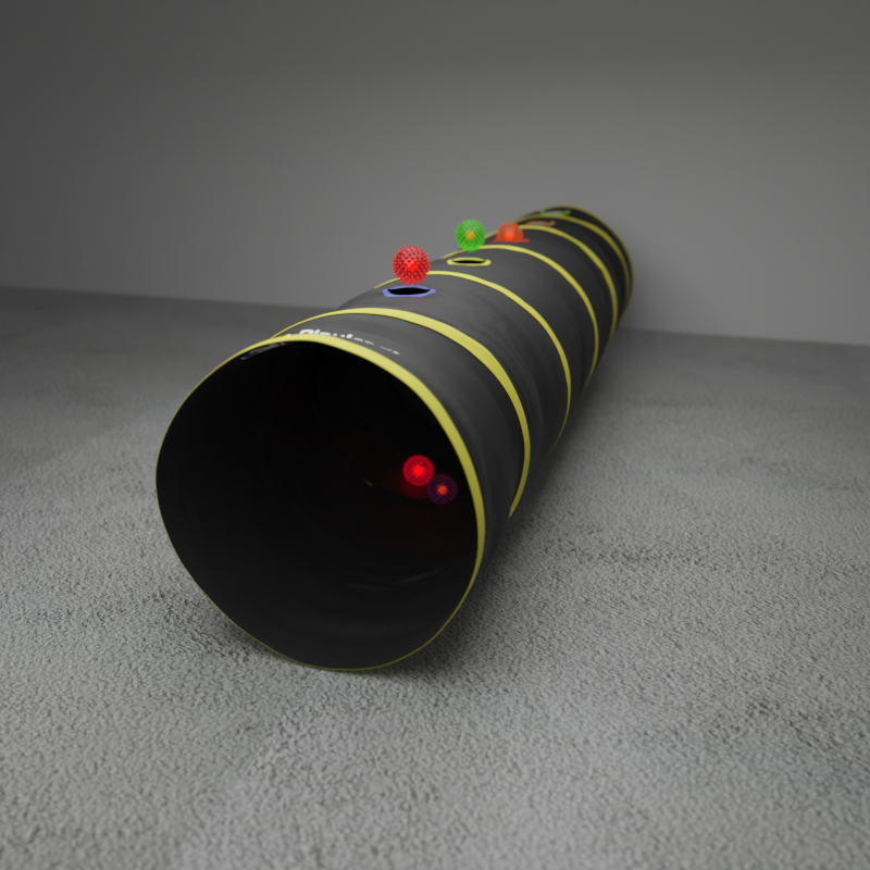Sensory Pop-Up Tunnel with LED Balls - Image 7
