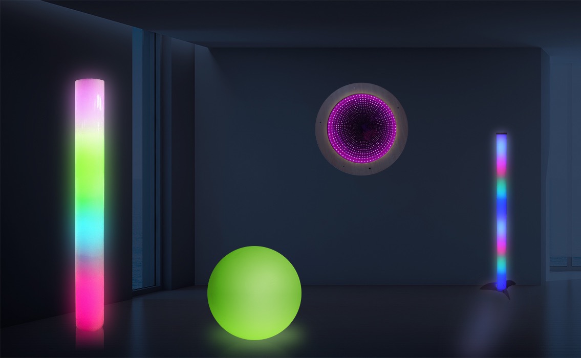 Infinity Mirror Tile with Remote - Image 8