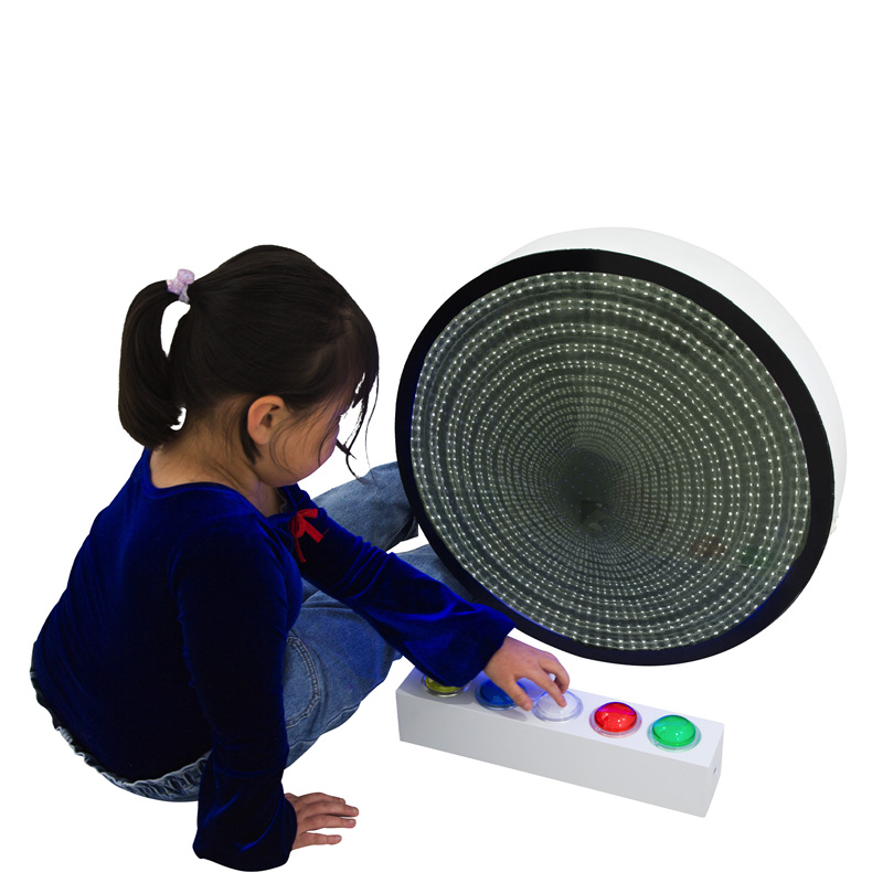 60cm Interactive Infinity Mirror with Giant Remote Buttons - Image 8