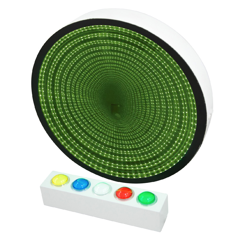 60cm Interactive Infinity Mirror with Giant Remote Buttons - Image 6