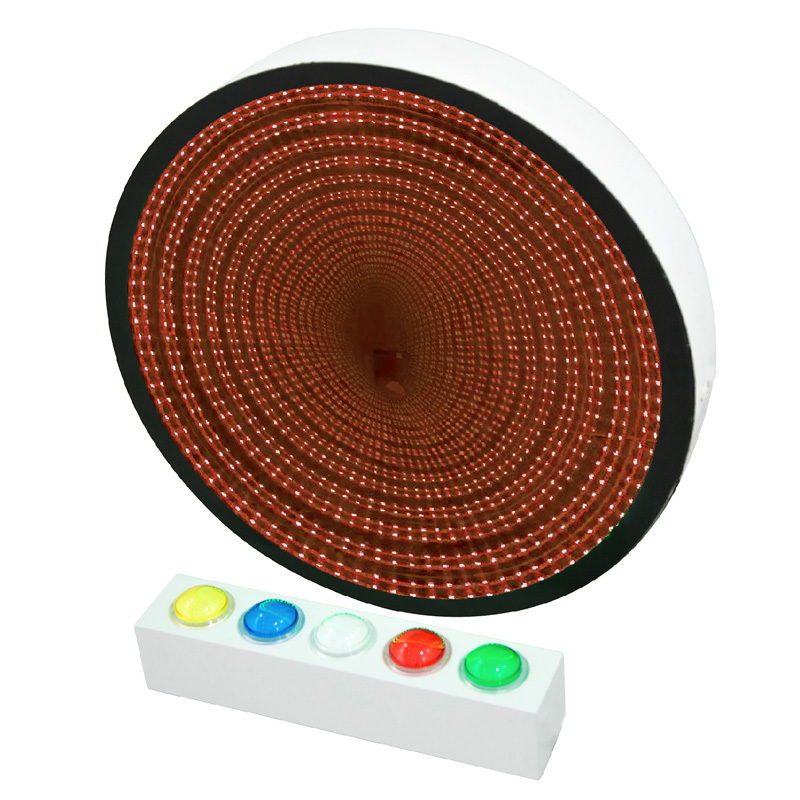 60cm Interactive Infinity Mirror with Giant Remote Buttons - Image 5