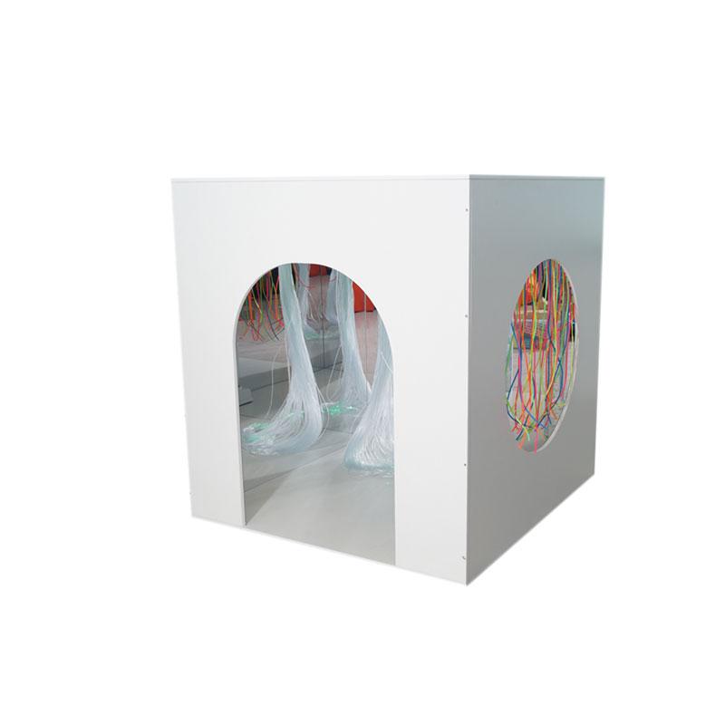 Large Wooden Padded Den for Bubble tube and Fibre Optics - Image 7
