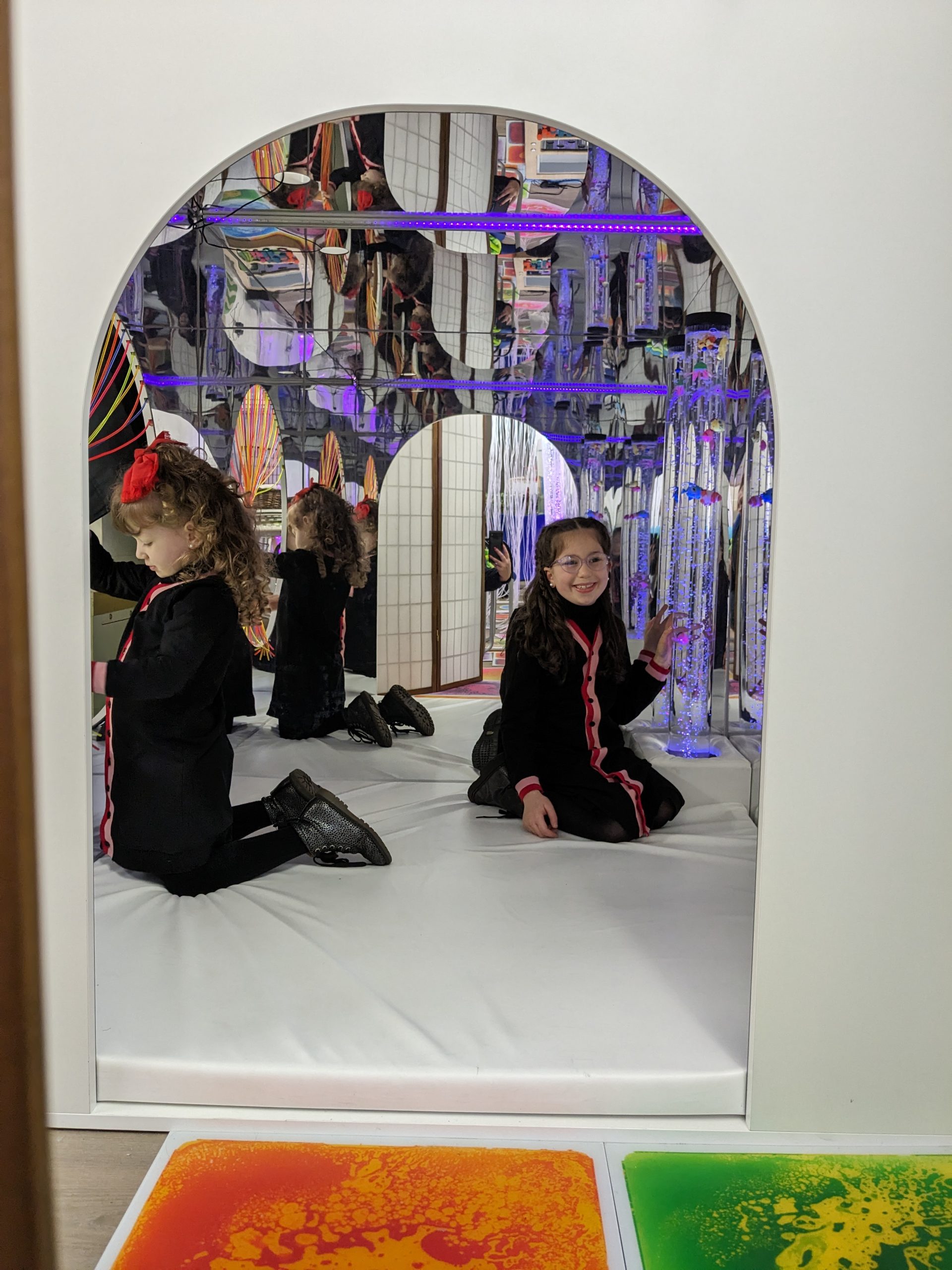 Large Wooden Padded Den for Bubble tube and Fibre Optics - Image 11
