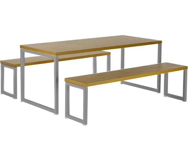 City Breakout Dining Bench Set - Image 4