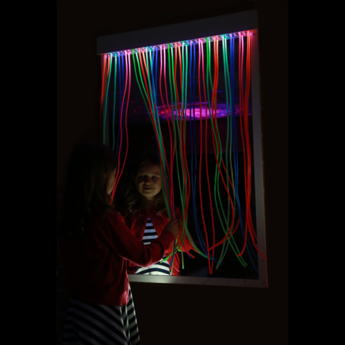 UV Mirror with Strands 100 x 91cm – Includes UV Light Strip