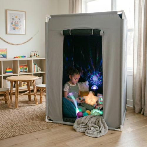 1.2m x 1.8m Giant Dark Den Tent