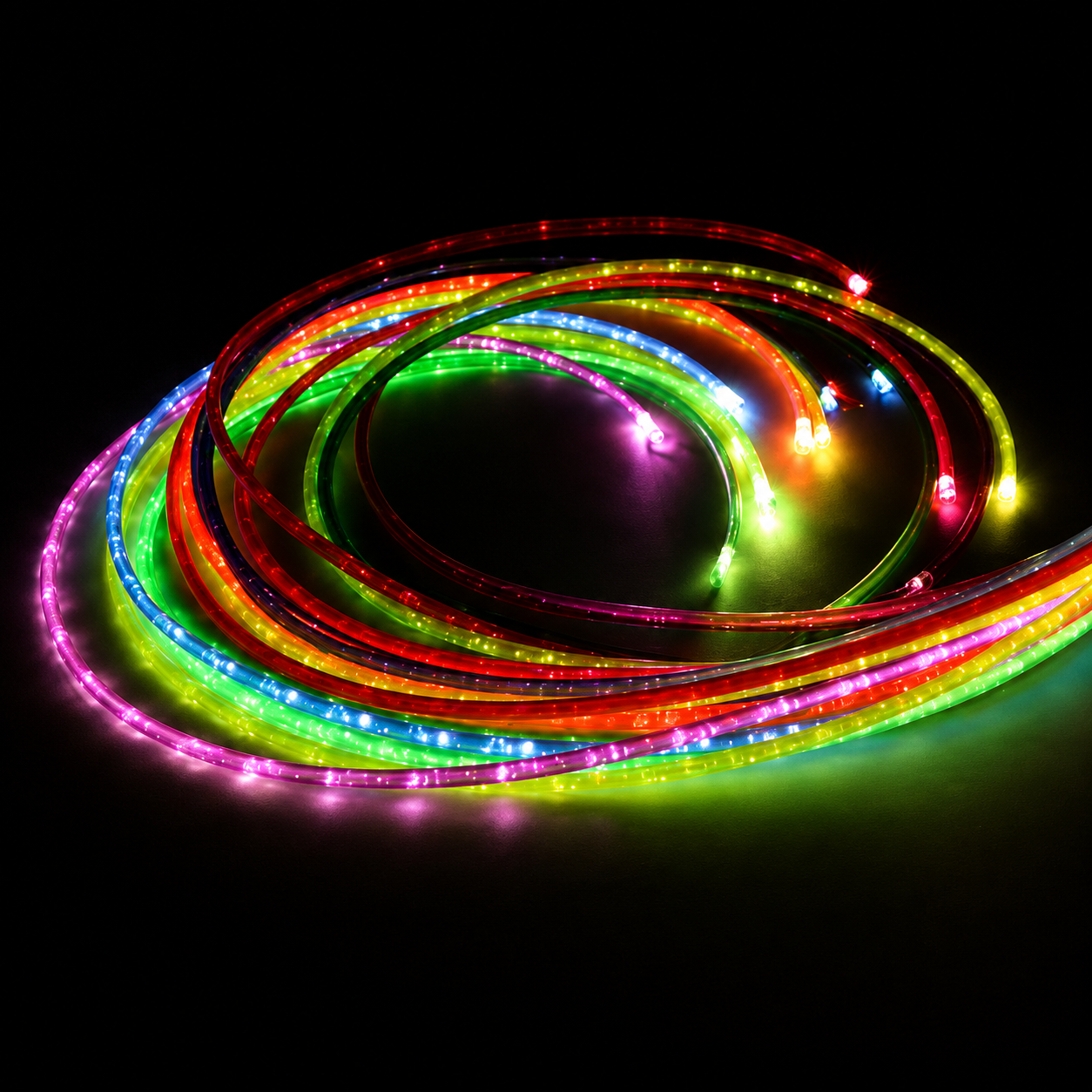 Apollo Creative rainbow fibre optic sensory strands