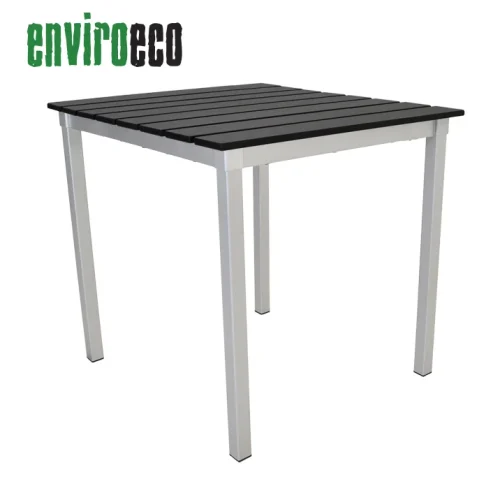 Black Square Outdoor Table