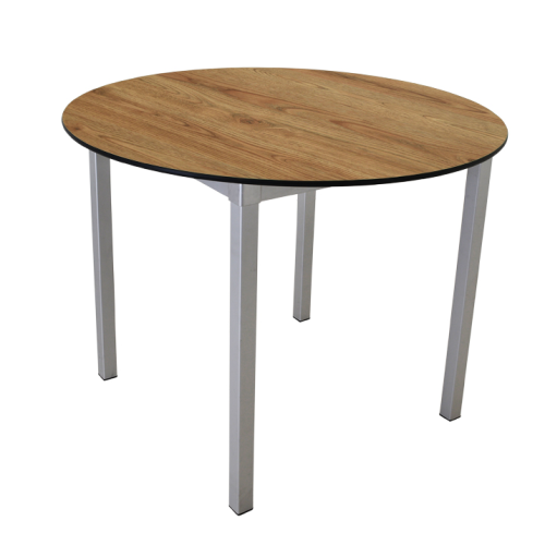 Compact Laminate Round Outdoor Table