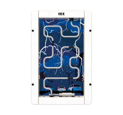 Shocking Spiral Interactive Wall Game