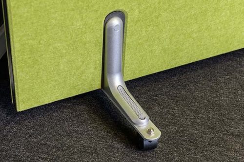 Ocean Green Aluminium Leg Set with Castors for 42mm Screens