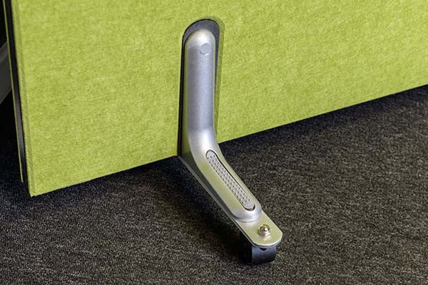 Ocean Green Aluminium Leg Set with Castors for 42mm Screens