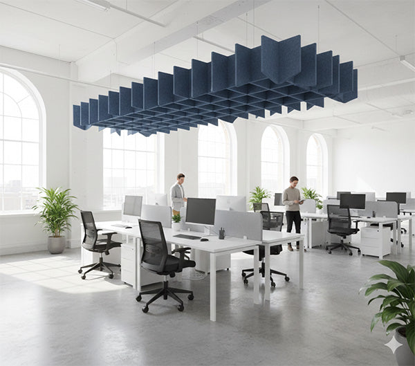 Arctic Lattice Acoustic Ceiling Baffle Kit