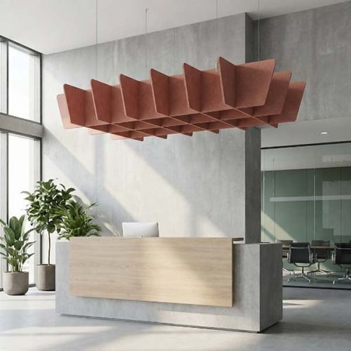 Arctic Mesh Acoustic Ceiling Baffle Kit