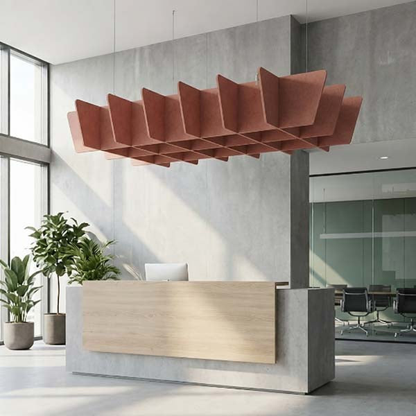 Arctic Mesh Acoustic Ceiling Baffle Kit