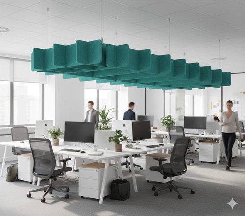 Arctic Plexus Acoustic Ceiling Baffle Kit