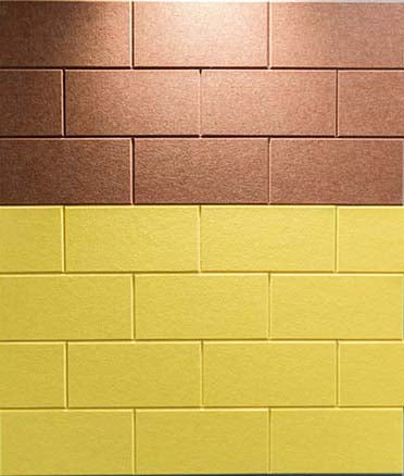 Ocean Green Brick Acoustic Wall Tiles